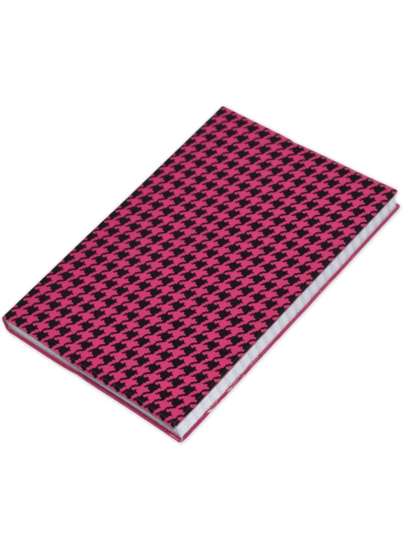 FIS PVC Soft Cover A6 Notebook Pink/Black/White Pack of 5 Pieces - Image 2